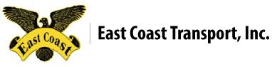 A green background with the words east coast